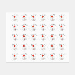 Ballonsetiketter Klistermärke