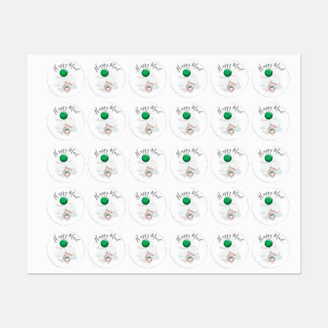 Ballonsetiketter Klistermärke (Ark)