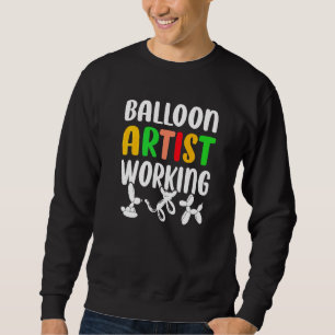 Ballonspartist Balloon Maker Bubending Boll Lång Ärmad Tröja