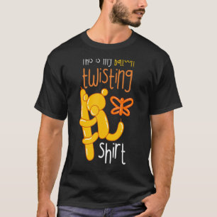 Ballonstrumsstoftning av ballonspartist Blegon Ani T Shirt