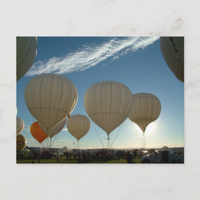 Ballonstrykning av Fiesta-gas Vykort (Framsida)