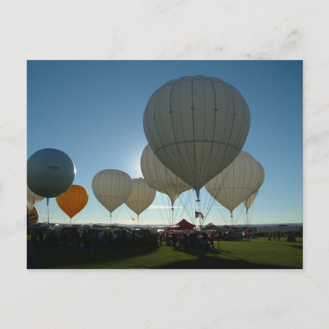 Ballonstrykning av Fiesta-gas Vykort (Framsida)