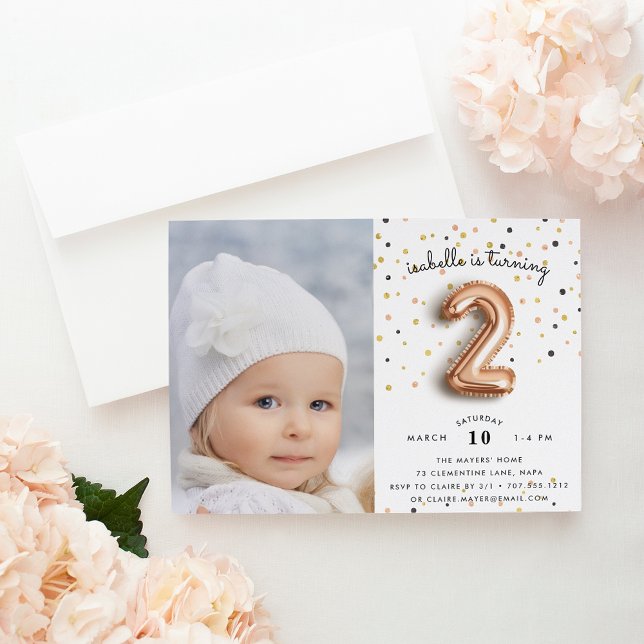 Ballonstyp | Foto andra Födelsedagsfesten Inbjudan (Skapare uppladdad)