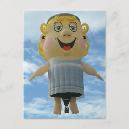 Balloon Angel Vykort