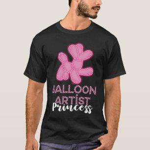 Balloon Artist Princess Balloon Twister Hund Ballo T Shirt