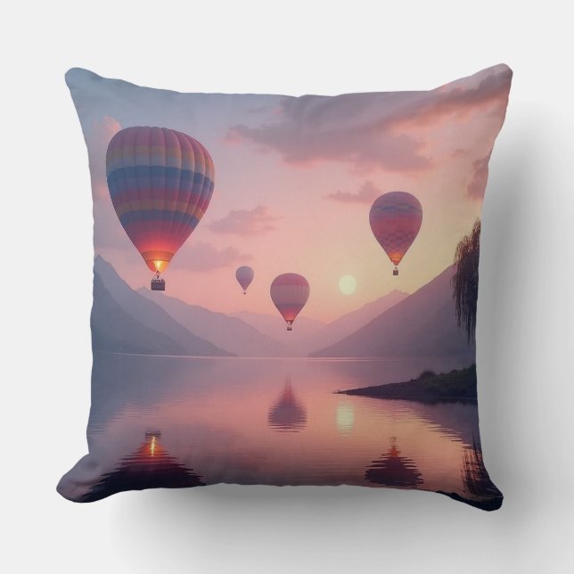 Balloon Äventyr Dreams Kudde (Framsida)