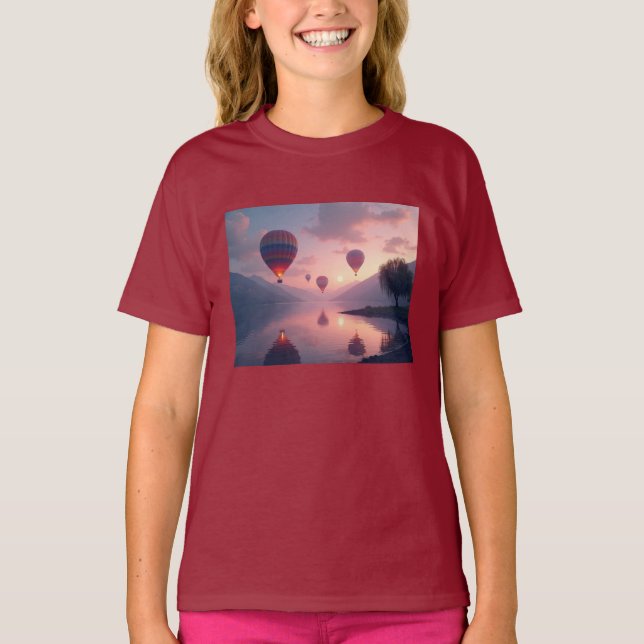 Balloon Äventyr Dreams T Shirt (Framsida)