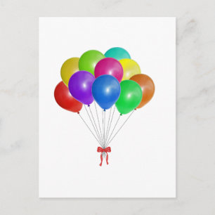 Balloon Bouquet Vykort