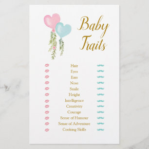Balloon Boy eller Girl Gender Reveal Baby Traits