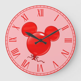 Balloon Clock Stor Klocka