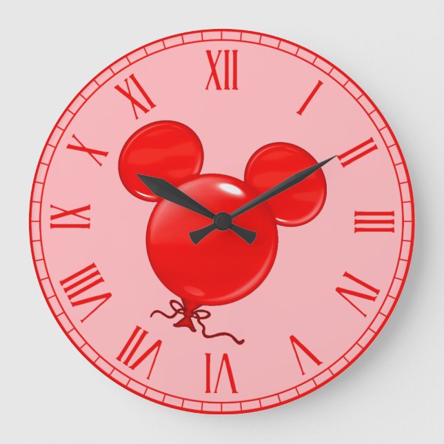 Balloon Clock Stor Klocka (Framsida)