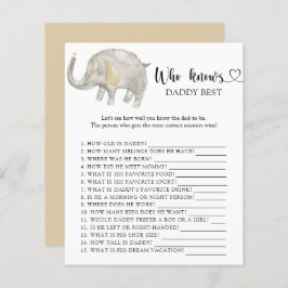 Balloon Elephant - Vem känner till DADDY Best-spel