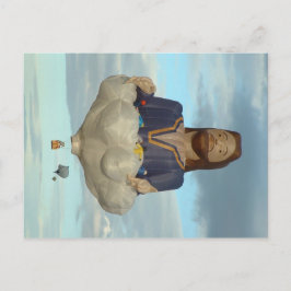 Balloon Fiesta Albuquerque Jesus Herren Vykort