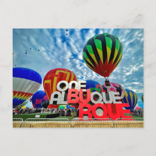 Balloon Fiesta Vykort