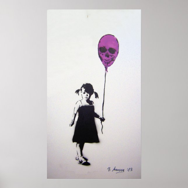 Balloon Girl Poster (Framsidan)