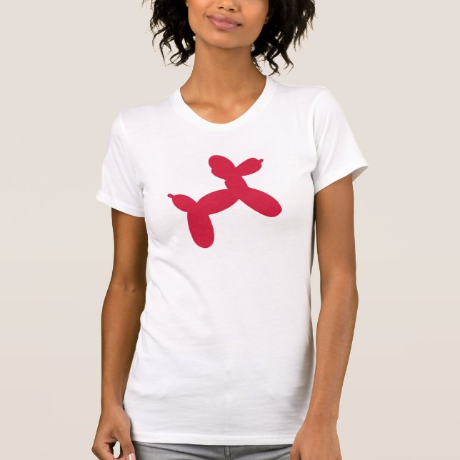 Balloon Hund - Bella Canvas Bra Jersey T-Shirt (Framsida)
