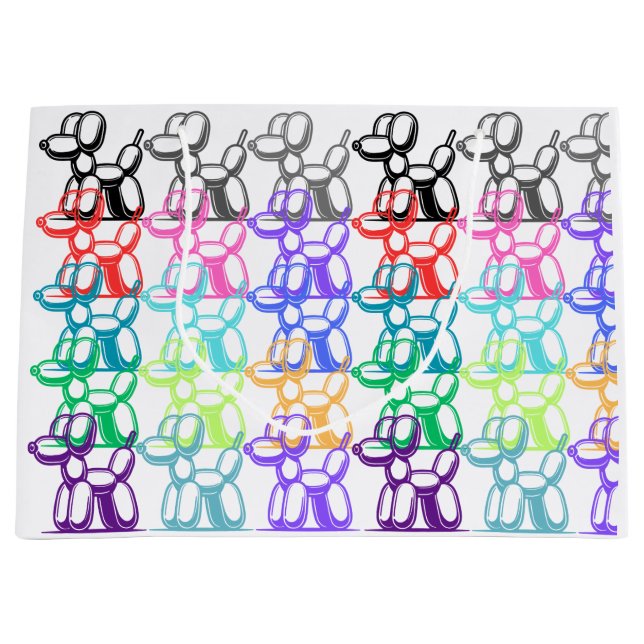 Balloon Hund Gift Bag (Framsidan)