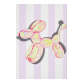 Balloon Hund Nursery Poster Perfect Poster