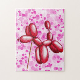 Balloon hund-spole pussel