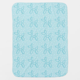 Balloon Hundar Baby Blanket Bebisfilt