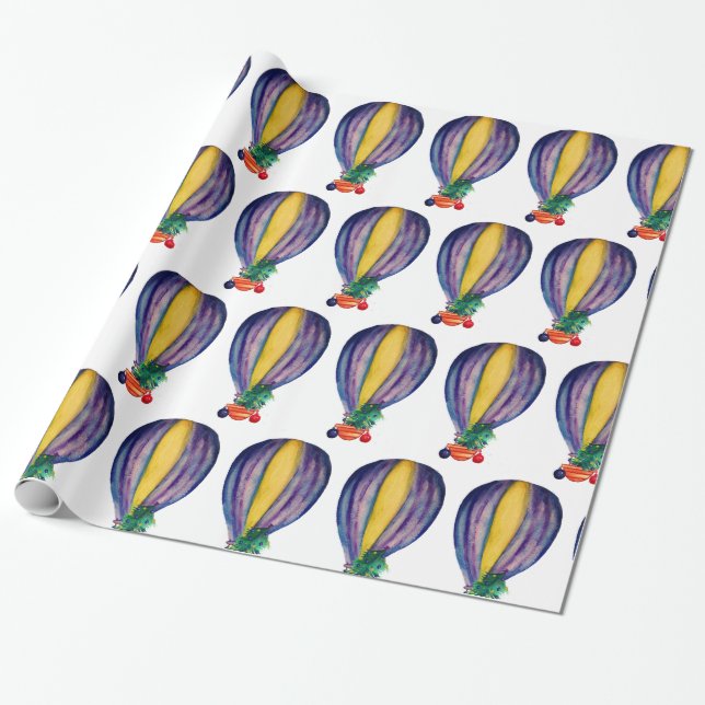 Balloon Julgran Presentpapper (Utrullad)