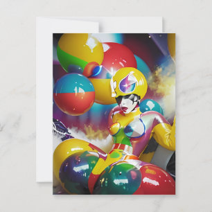 Balloon Life Vykort