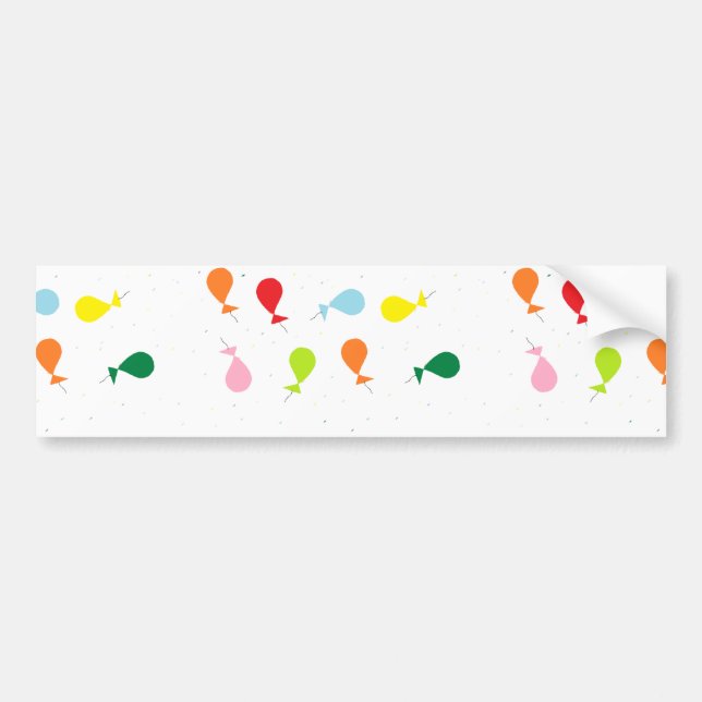 Balloon party bildekal (Framsidan)