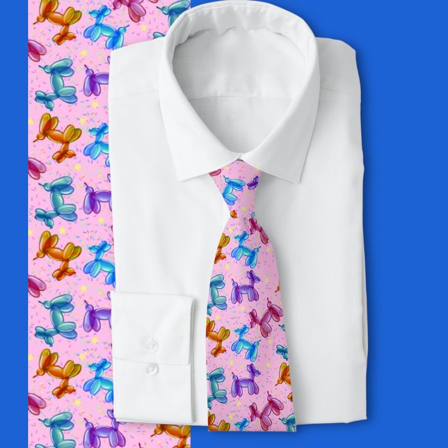 Balloon Party Pudel Slips (Fun bold pattern of ballon animal poodles)