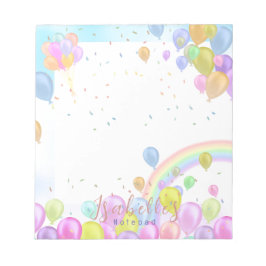 Balloon Pastel Anteckningsblock
