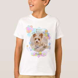Balloon Pet Hund Blue T Shirt