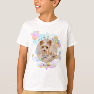 Balloon Pet Hund Blue T Shirt