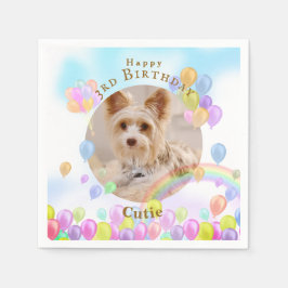 Balloon Pet Hund Pappersservett