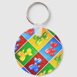 Balloon Pudel Nyckelring