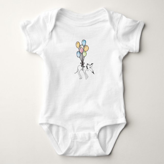 Balloon Ride Baby T Shirt (Framsida)