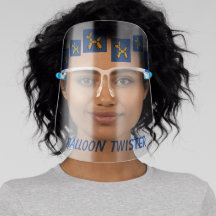 Balloon Twister Ansikte Shield