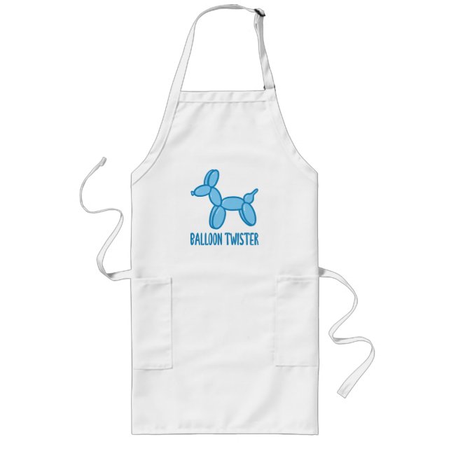 Balloon Twister Apron Långt Förkläde (Framsidan)