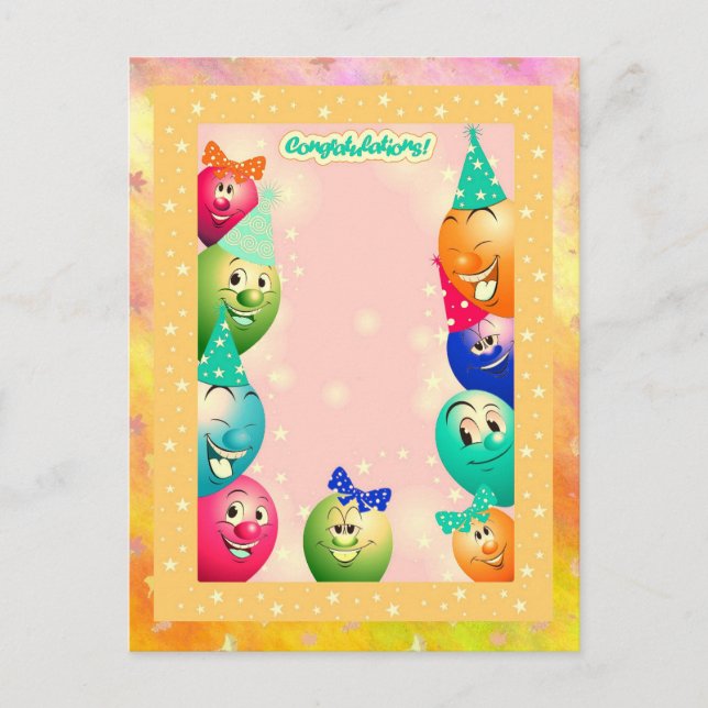 ballooned-up vykort (Framsida)