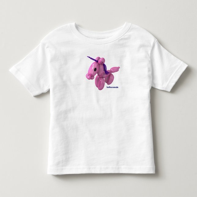 Balloonimals Maggie unicornen! Tee (Framsida)