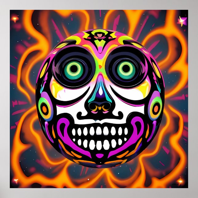 Ballooning Death Toll Poster (Framsidan)