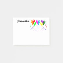 BALLOONS födelsedag söta, färgstarka flickor barn