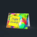 Balloons Galore Kort<br><div class="desc">Bubblor Galore för födelsedagskort</div>