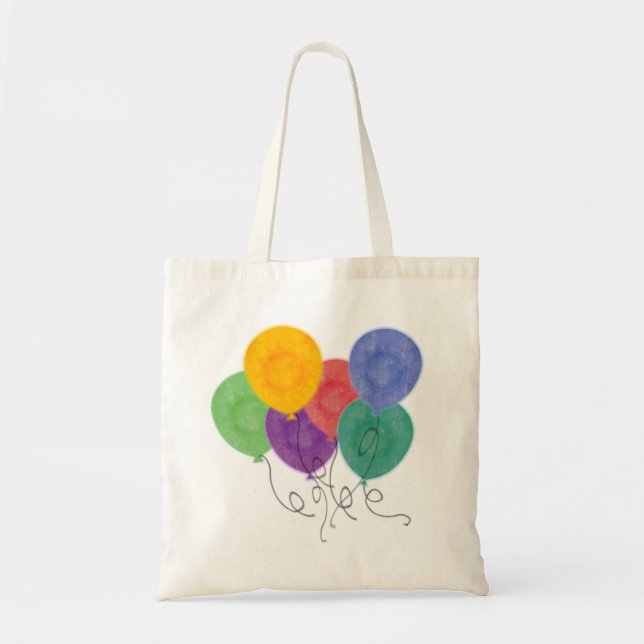 Balloons Party Gift Tygkasse (Framsidan)