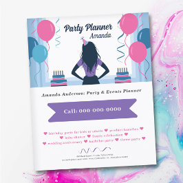Balloons & Twists - Party Planner Flygblad