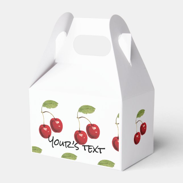 Ballotins Cherry ❤️ cerise BOX Presentaskar (Framsidan Sidan)