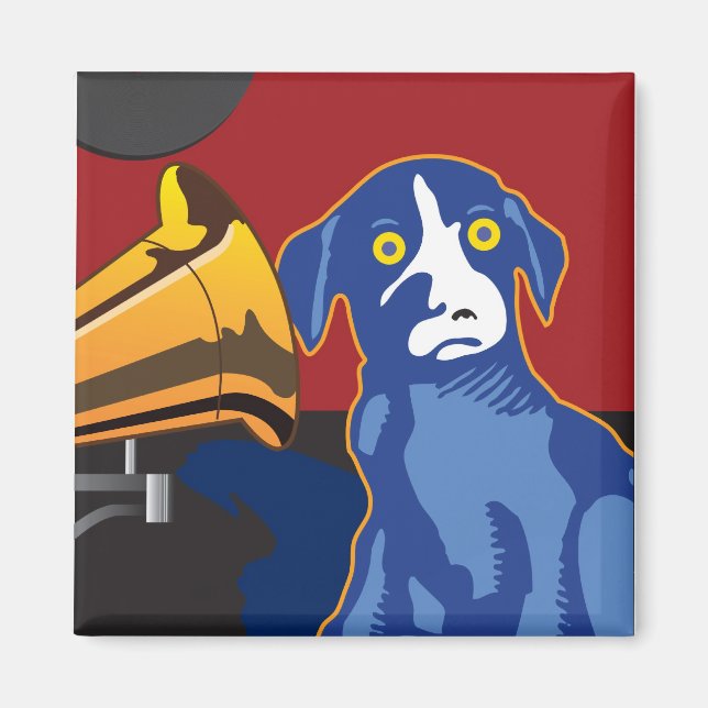 Ballou Music Hound Magnet (Framsidan)