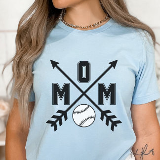 Ballpark i Baseball Mamma T Shirt