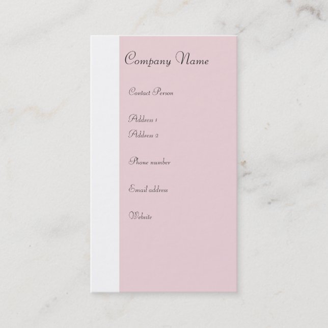 Ballprofilkort - dubbelsidigt visitkort (Framsida)