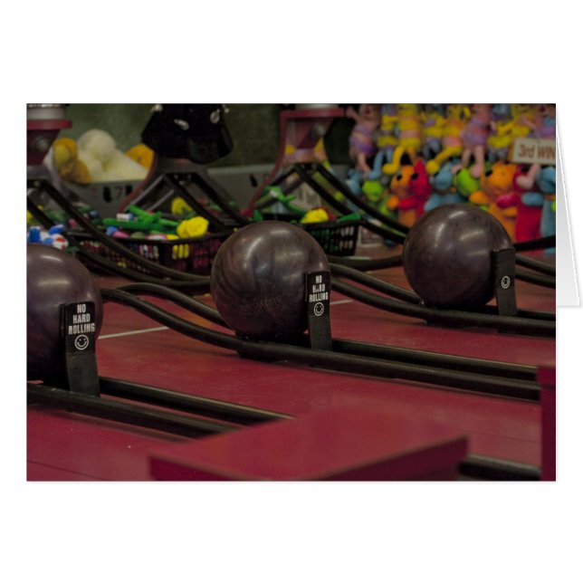 Ballroom Blitz-utskrift Hälsningskort (Framsidan Horizontal)