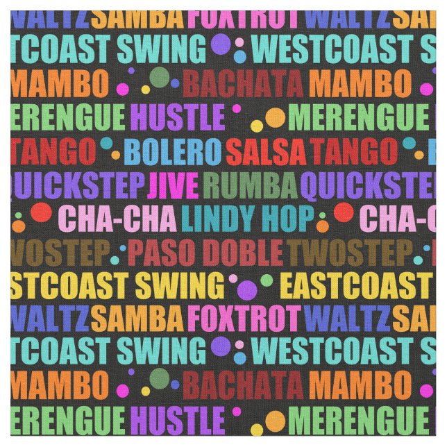 Ballroom Dance | Dance Stilar | Ljus överallt Tyg (Närbild)