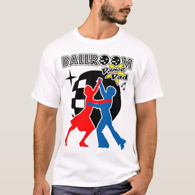 Ballroom Dance Pappa T-shirt (Framsida)